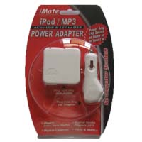 i-mate ipod/mp3 ac to usb & 12v to usb power adapter imags